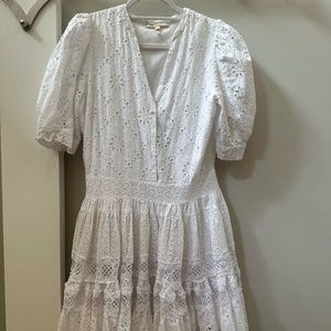 Maje  white dress Size M